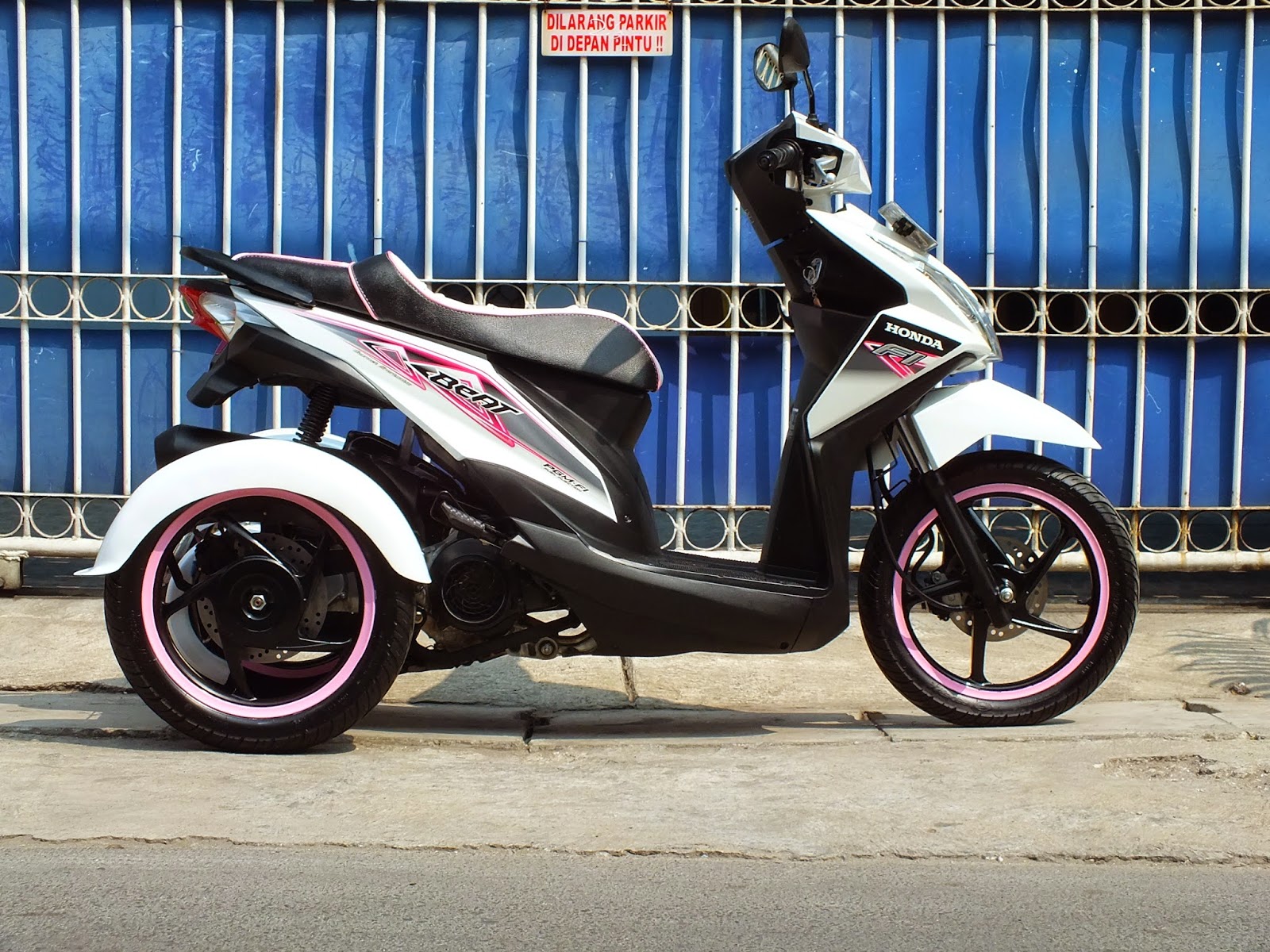 Oracle Modification Concept Honda Beat Roda Tiga Minimalist