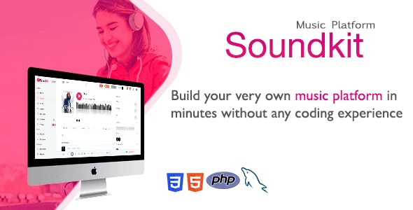 Soundkit v2.3.3 - سكربت لانشاء موقع الموسيقى والاغاني الخاص بك مجانا