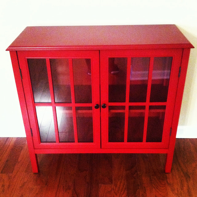 Target : Threshold Windham Accent Cabinet in red (comes in several 