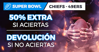 paston promocion super bowl chiefs vs 49ers 3 febrero 2020