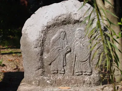 米子市 高島のサイノカミ 島田神社の双体道祖神