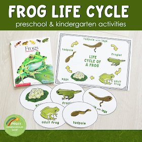 Life Cycle of a Frog Learning Activities