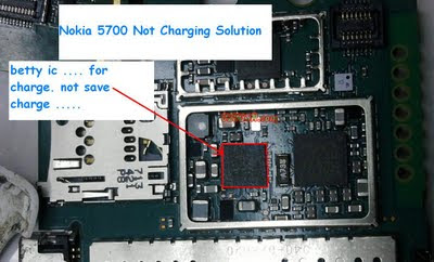 Nokia 5700 Not Charging-Solution