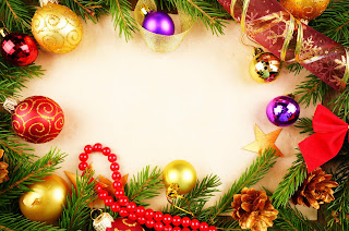 Christmas message background image template