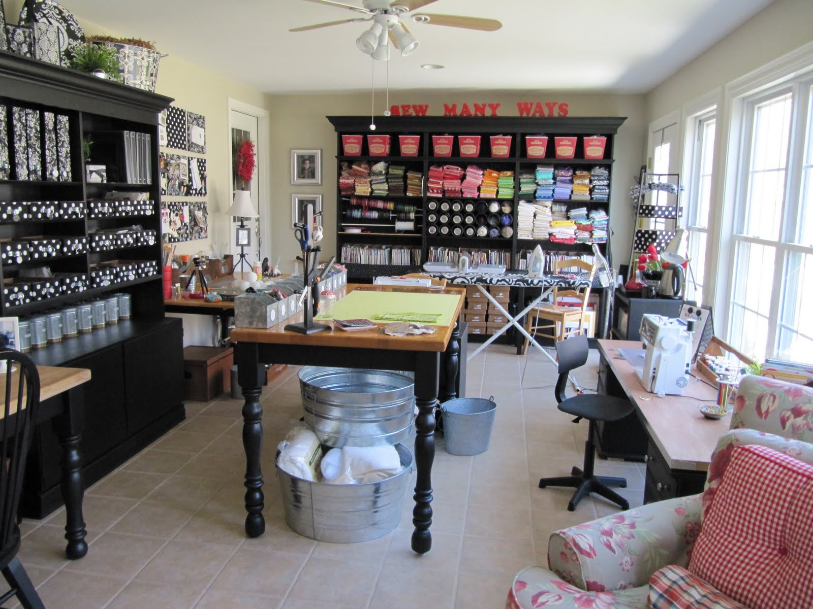 Sewing Craft Room Organization Ideas