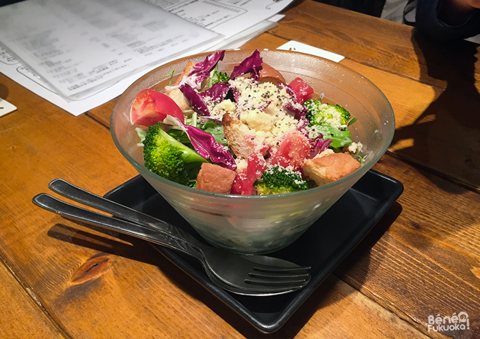 salade au natto, Fukuoka