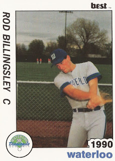 Rod Billingsley 1990 Waterloo Diamonds card