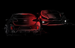 Kia Pro_cee'd GT (2013 Rendering) Front and Rear