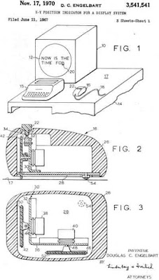 La patente del primer ratón de ordenador