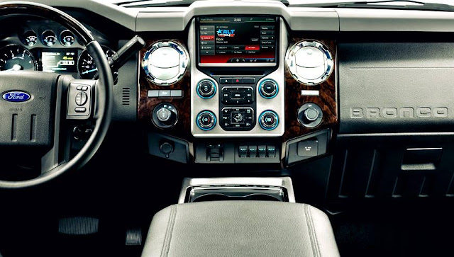 2016 Ford Bronco Interior