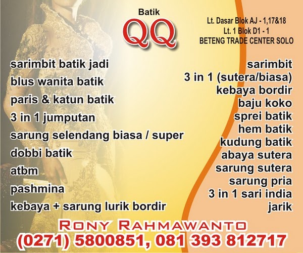 QQ Batik SOLO INDONESIA