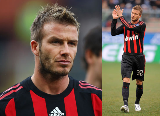 david beckham milan