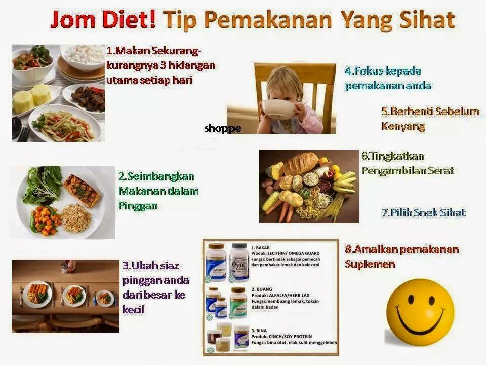 kebaikan untuk dikongsi bersama 8 Tips diet untuk kurus 