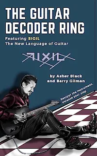 The Guitar Decoder Ring book promotion by Asher Black and Barry Gilman