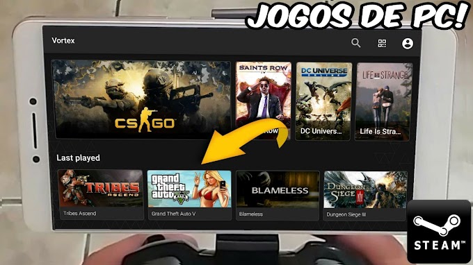 EMULADOR DE PC VORTEX DOWNLOAD para ANDROID - JOGOS DE PC no CELULAR (APK)