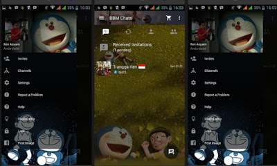BBM MOD Doraemon 3D Stand by Me V3.0.0.18 By Trangga Ken