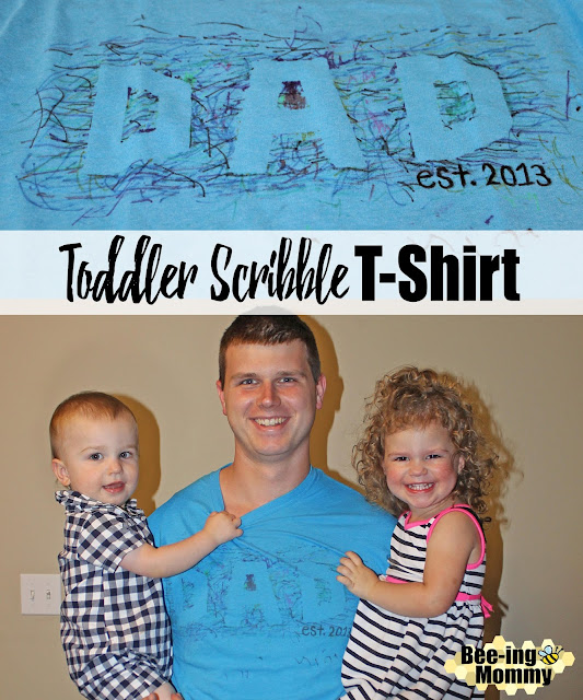 scribble t-shirt, scribble t-shirt  for Dad, scribble t-shirt tutorial, gift for dad, Father's Day gift, Fathers Day gift, DIY Fathers Day gift, DIY t-shirt, DIY shirt, homemade t-shirt, homemade shirt, toddler t-shirt gift, toddler scribble gifts, toddler tshirt gift for dad, fabric marker tshirts, dad t-shirt, homemade dad tshirt, homemade dad t-shirt, gifts from toddlers, gifts for dad, easy gift for dad, easy gift ideas, easy DIY t-shirt, scribble shirt, dad tee, Father's Day, children's activity, handmade gift, toddler gifts, handmade toddler gift, toddler craft, unique gifts, unique Father's Day gift, creative gift, toddler art