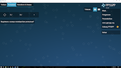 Download Emulator PPSSPP v1.5.3 For Windows Laptop atau PC Full Version Update New 2017 Gratis