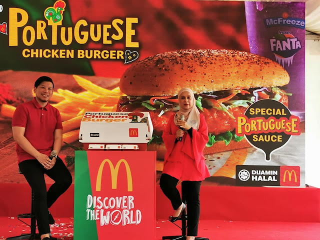 McDonald's Malaysia Memperkenalkan Cita Rasa Ala Portugal 
