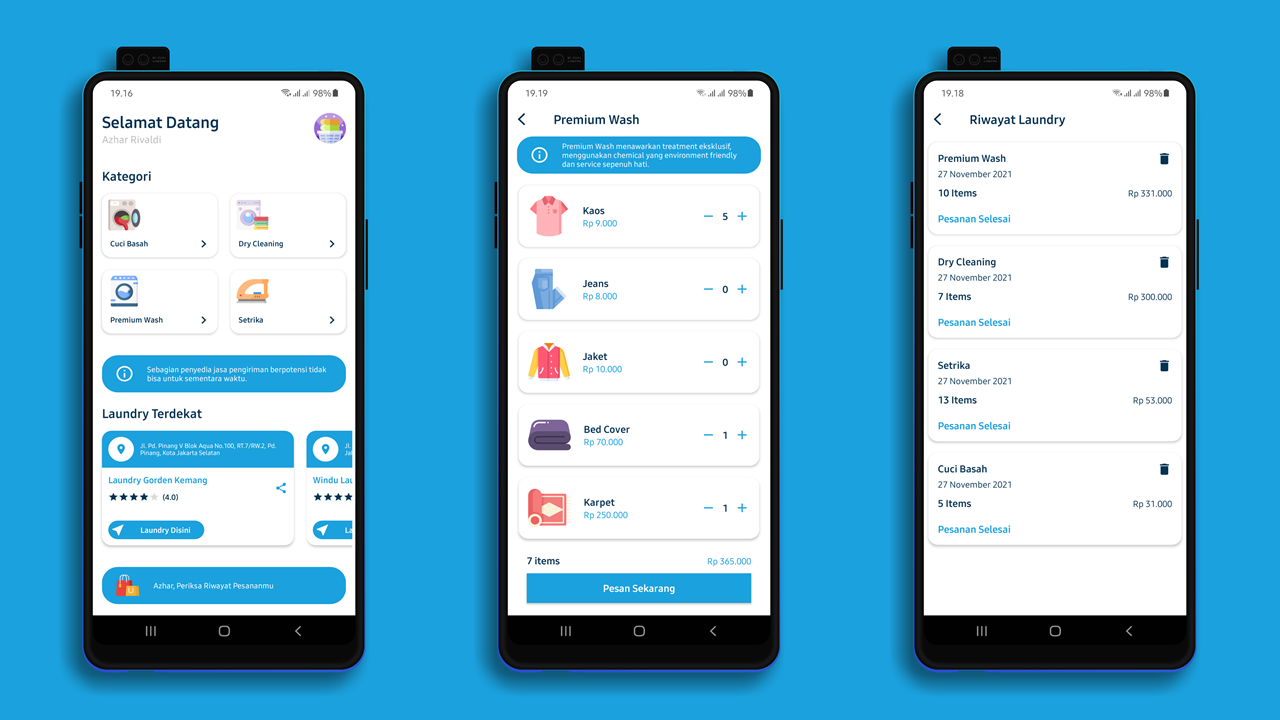 Tutorial Membuat Aplikasi Laundry dengan Android Studio