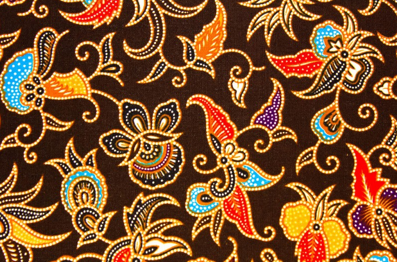 batik jawa hasil tekstil