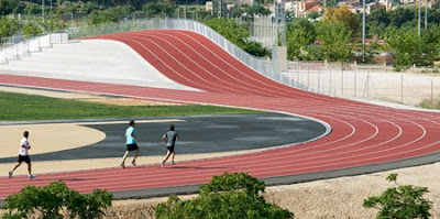 Innovative 3D Athletics Running Track- 17 Images