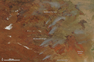 Fires in Northern Territory, Australia