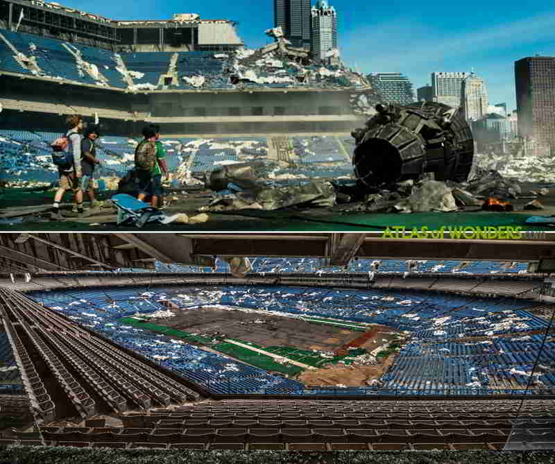 Transformers Pontiac Silverdome stadium