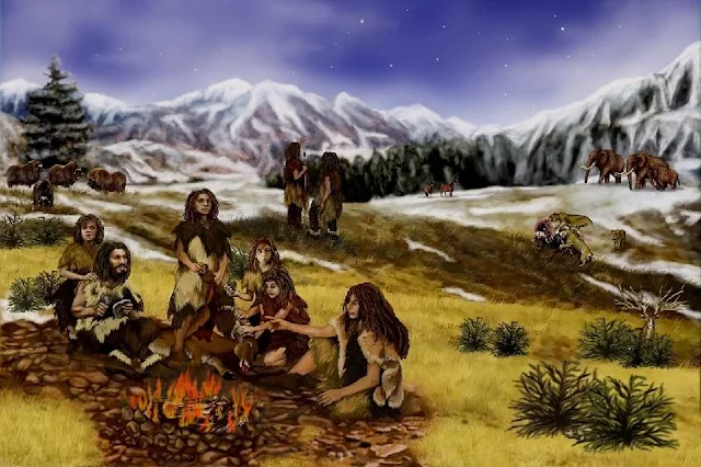 Las comunidades de neandertal estaba constituido por grupos pequeños