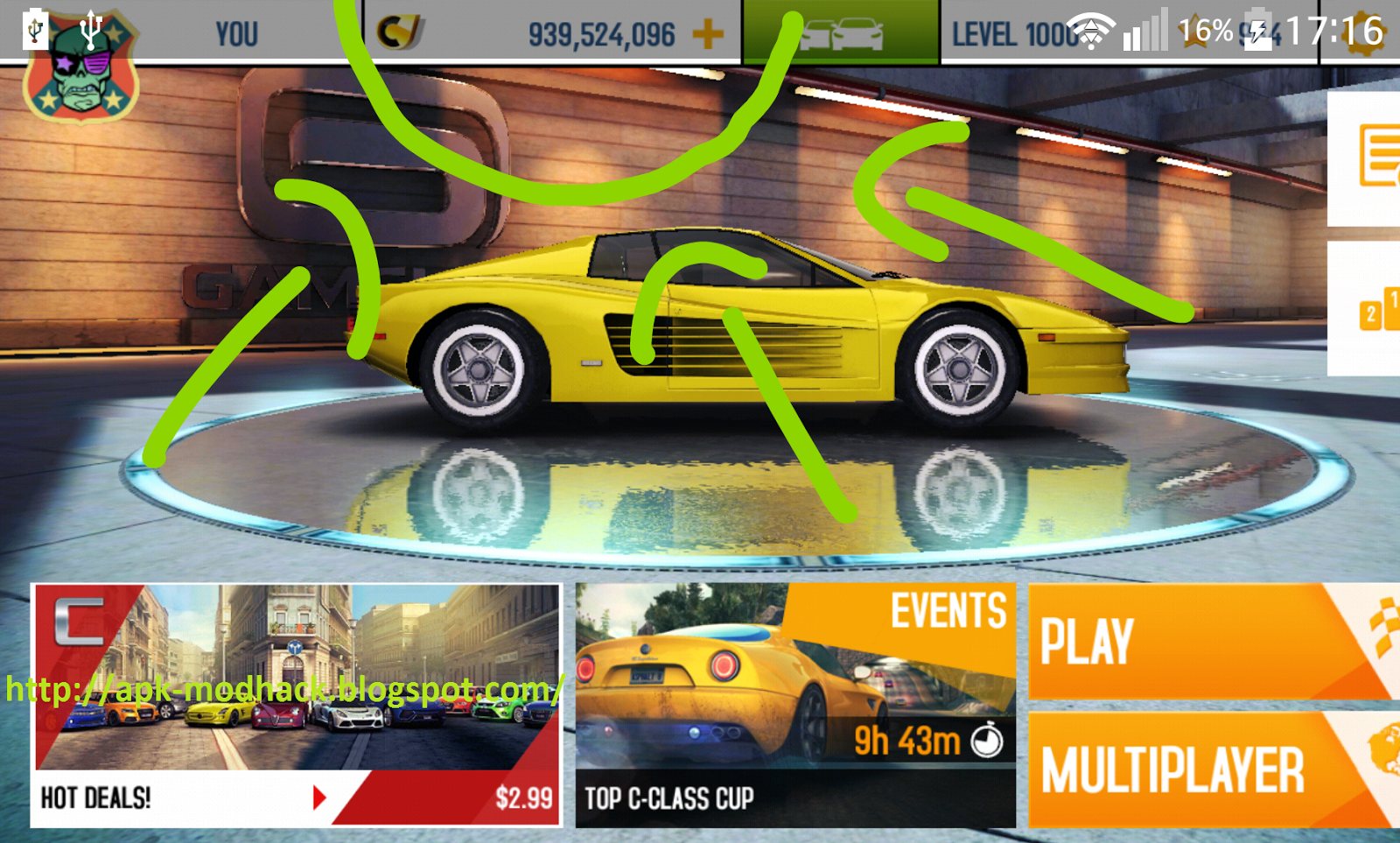 Asphalt 8 Airborne v1 0 0 PREMIUM apk obb Mod