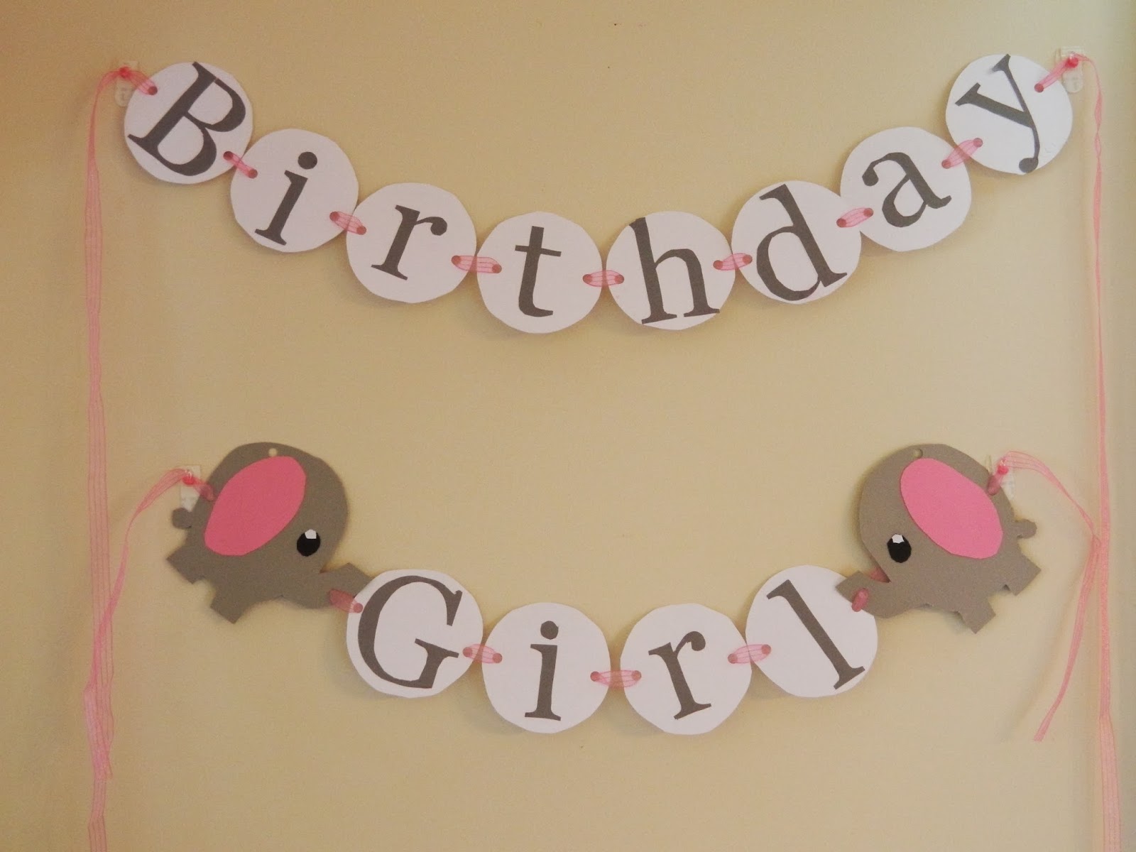 The Crafty Mom Pink Elephant 1st Birthday Party Theme Diy