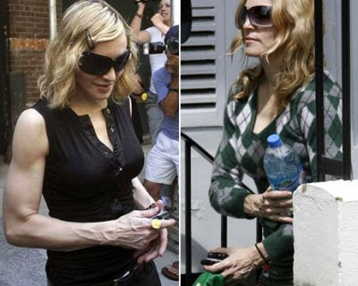 madonna muscular