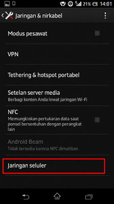 Cara Mengubah Sinyal Edge Menjadi 3G HSDPA di Android