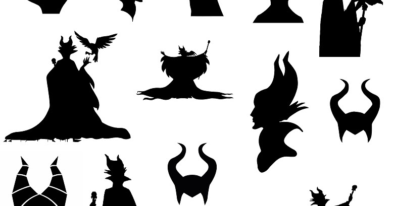 Download digitalfil: Maleficent svg,cut files,silhouette clipart ...