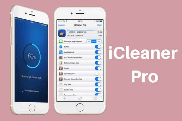 iCleaner Pro Aplikasi cleaner  terbaik di iPhone iPod dan iPad