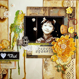 Love This layout by Irene Tan using Marion Smith Designs