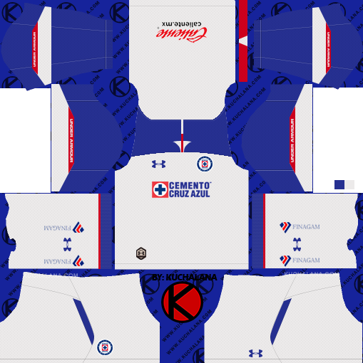 Cruz Azul 201819 Kit Dream League Soccer Kits Kuchalana