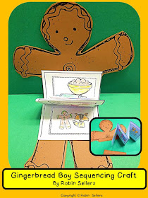 gingerbread man sequencing