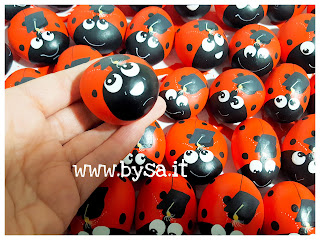 Coccinelle laurea bomboniere