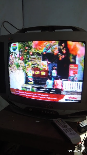 TV Polytron 123 Indikator Kedip kedip