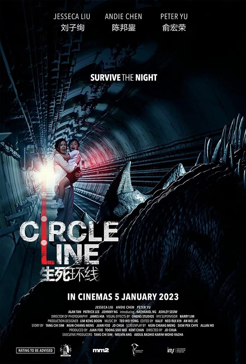 Вышел трейлер фантастического фильма ужасов Circle Line - Постер