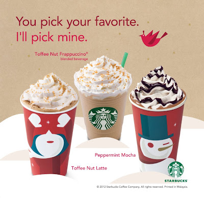 Starbucks Christmas Drinks 2012: Toffee Nut Frappuccino 