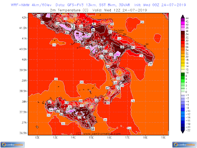 Carta di Centro Meteo