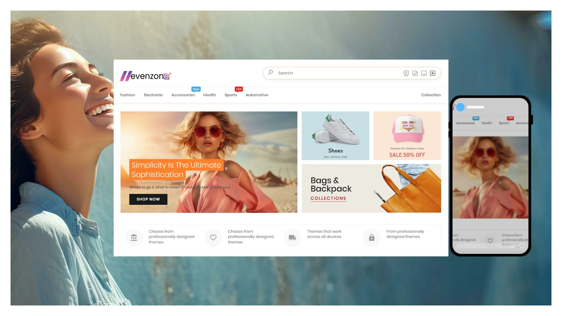 llevenzone AMP HTML, a modern, mobile-friendly, and fast-loading website template with advanced SEO features.