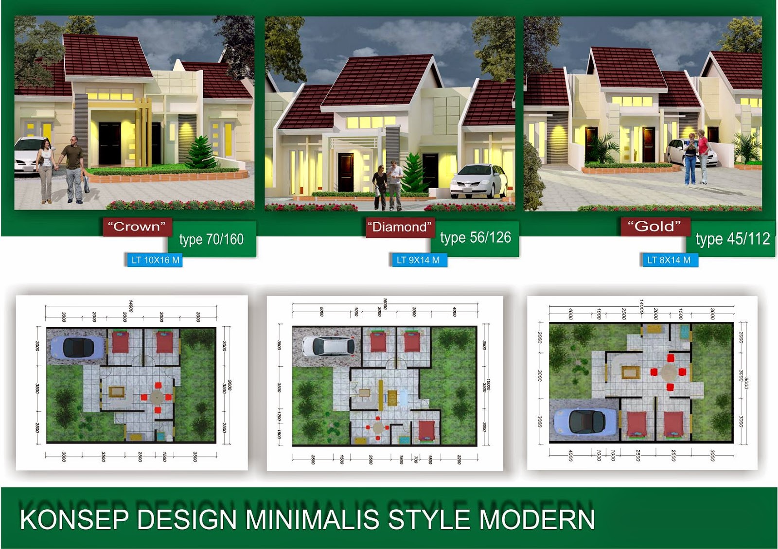 101 Desain Rumah Minimalis Modern Dan Rab Gambar Desain Rumah