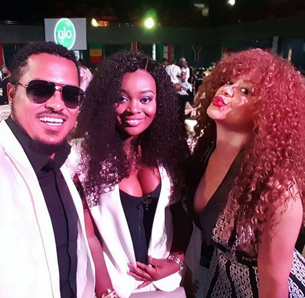 : Van Vicker, Omawumi, Jackie Appiah, Nadia Buari & Juliet Ibrahim At Glo CAF Awards