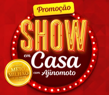 Promoção Ajinomoto Produtos Show em Casa 2022