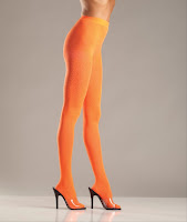 orange tights