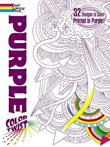 Colortwist Purple Coloring Book