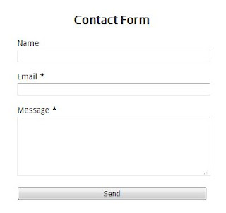 Formulir Kontak (Contact Form) di Halaman Statis Blog